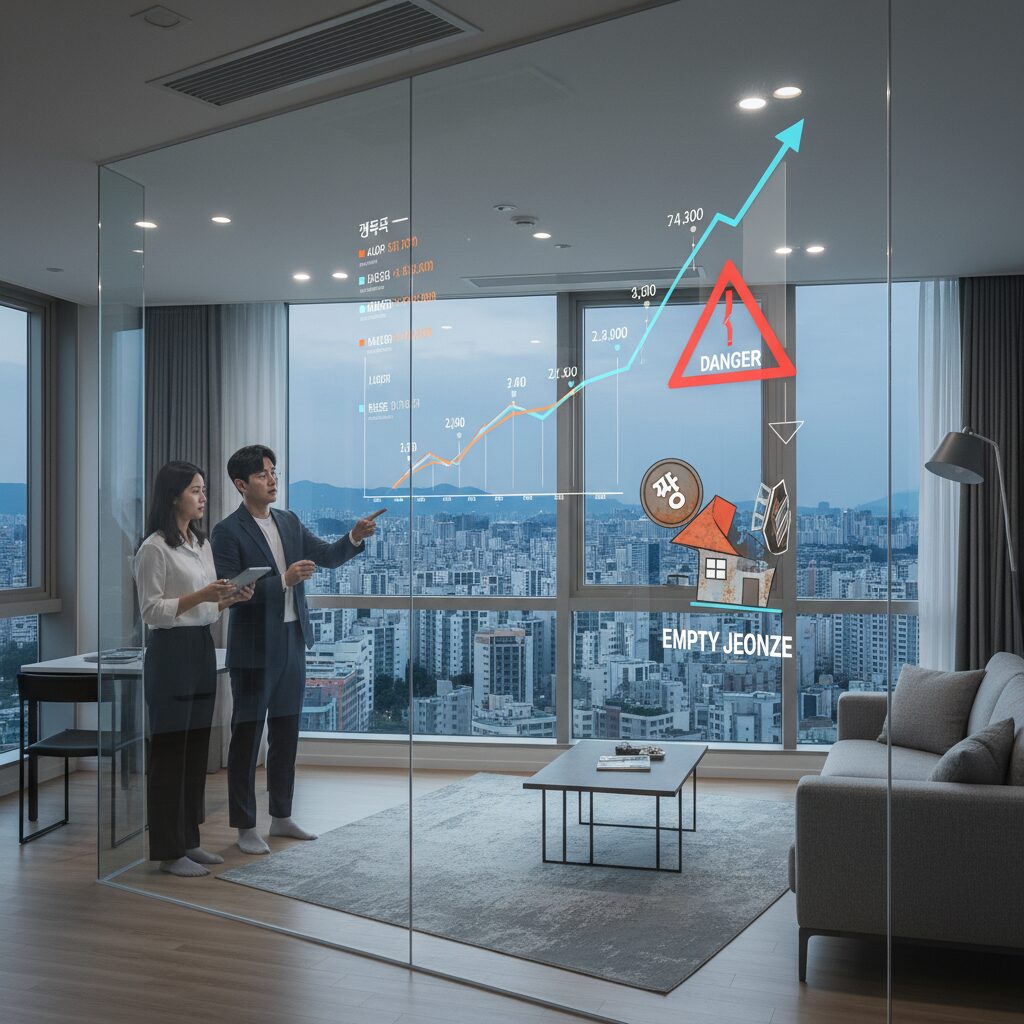 아파트 갭투자 위험성 깡통전세 설명 그래픽