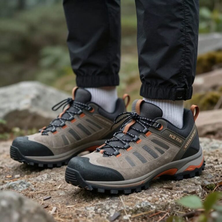 K2 플라이하이크 스카이 등산화 AI 컨셉 이미지