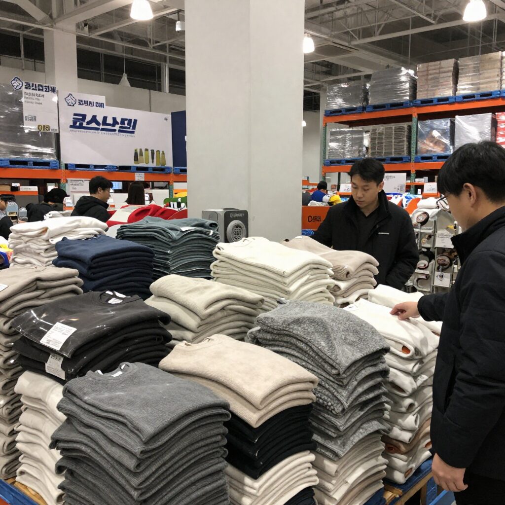 코스트코 매장 내 3월 셋째주 할인 상품들이 진열된 모습