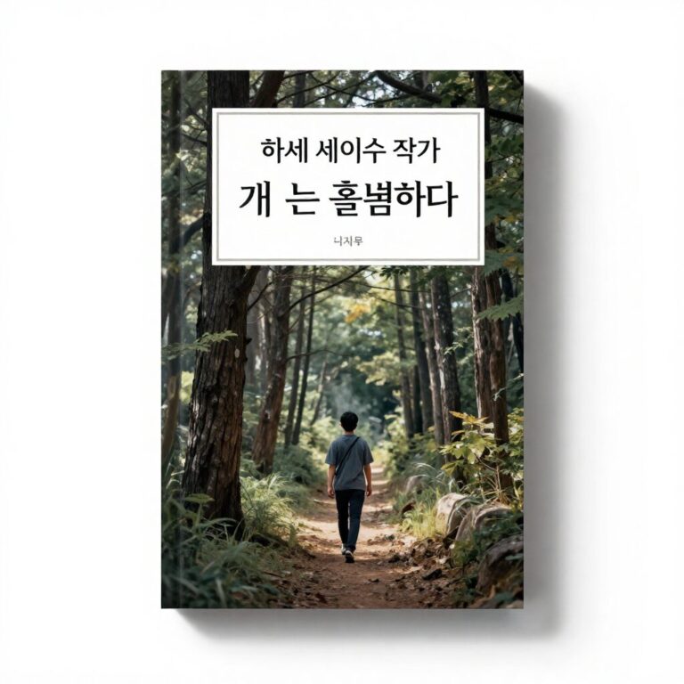 하세 세이슈 작가의 소설 개는 훌륭하다 책 표지