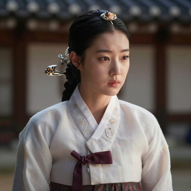 영화 신명 주술 의식 장면에서 김규리가 연기하는 캐릭터