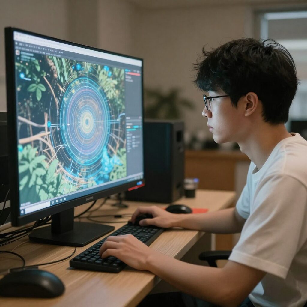 제미나이 AI가 이미지와 텍스트를 함께 분석하는 멀티모달 작업 예시