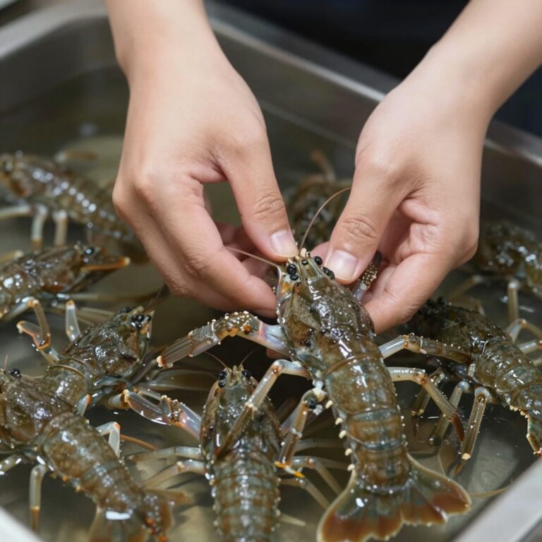 봄 제철 알배기 쭈꾸미 손질 과정