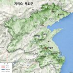 터키 이란 이라크 시리아에 걸쳐 표시된 쿠르드족 거주 지역 지도