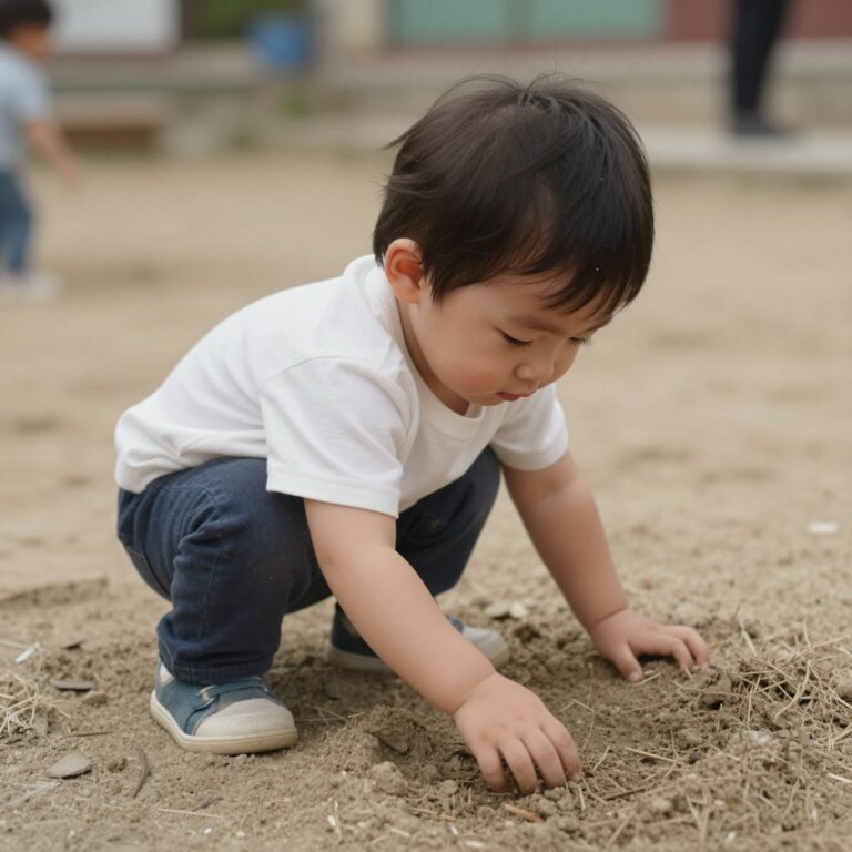 마이크로 미니 투고 붕붕카 모드로 타는 유아