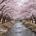 2026년 구례 벚꽃 개화 시기와 명소 가이드 구례 섬진강을 따라 펼쳐진 분홍빛 벚꽃 터널과 강물 풍경