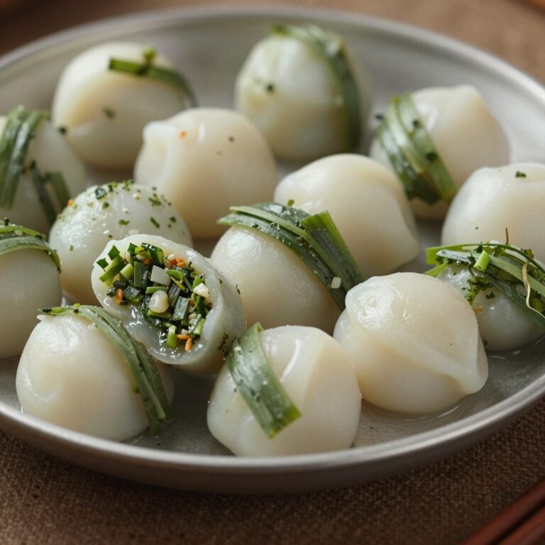 완성된 포슬포슬한 쑥버무리 떡이 접시에 담겨 있는 모습