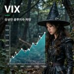 네 마녀의 날을 앞두고 상승한 VIX 공포지수 차트