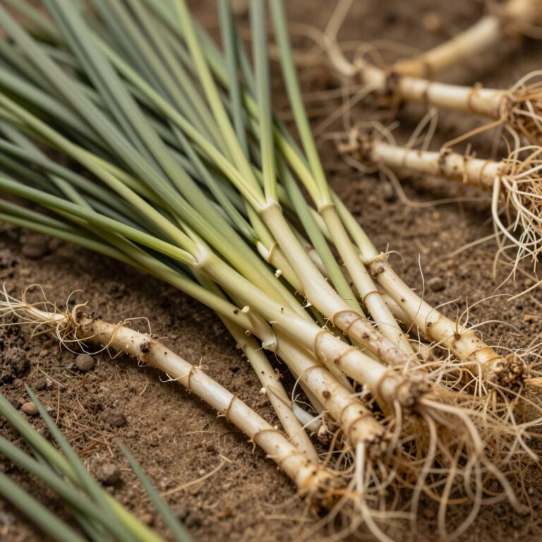 말린 흰민들레 뿌리와 차