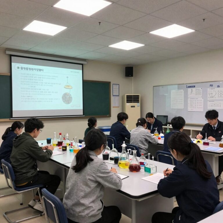 제2방정환교육지원센터 과학실험실 내부 모습