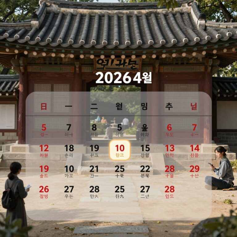 2026년 4월 달력에 표시된 이마트 휴무일