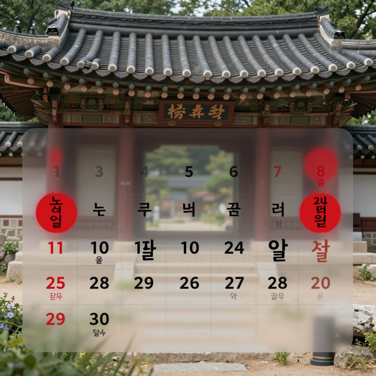 2026년 5월 달력에 표시된 노동절 공휴일, 5월 1일 금요일이 빨간색으로 강조됨