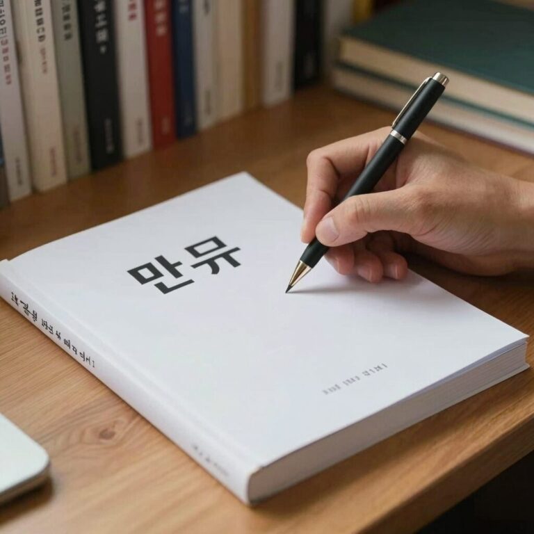 맨큐 경제학 책과 답지, 필기구가 놓여진 깔끔한 책상 위 학습 환경