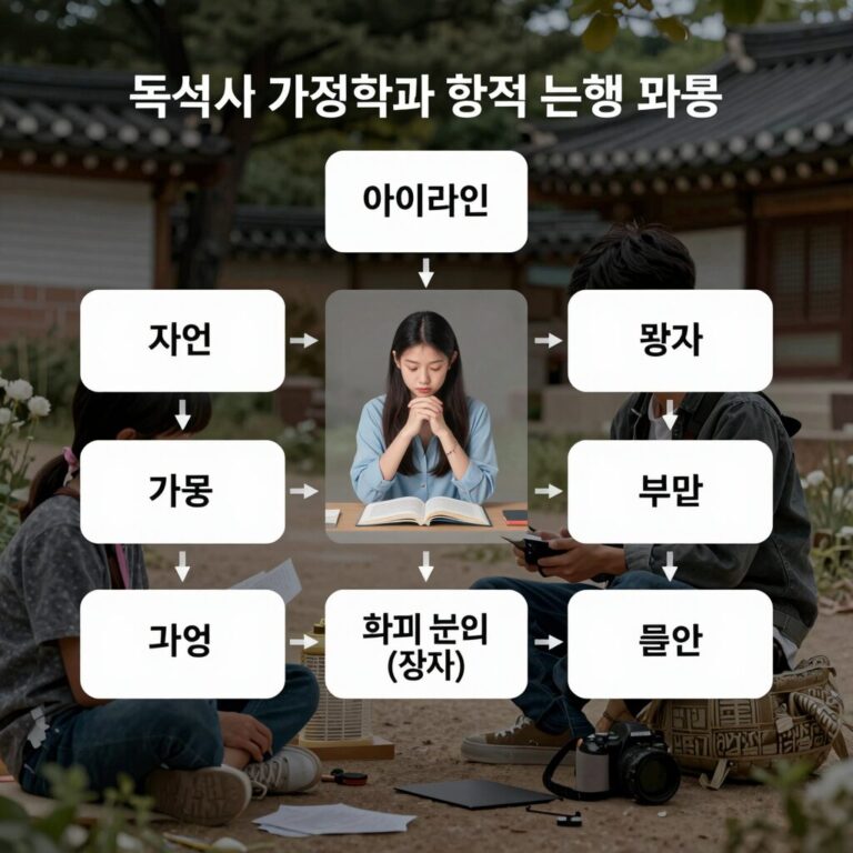 독학사 가정학과 학점은행제 병행 과정을 설명하는 다이어그램