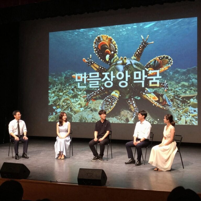 노무현 추모곡 녹턴과 민물장어의 꿈 공연 장면