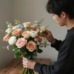 로즈데이 선물로 준비한 예쁜 장미 꽃다발과 함께한 특별한 데이트