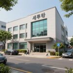수원 세무서 방문 전 미리 챙길 내용 수원 세무서 건물 외관과 주변 도로 모습