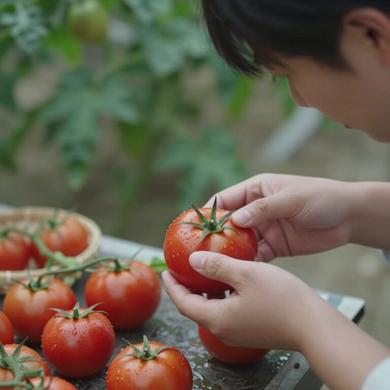 방울토마토 곁순 제거 모습과 올바른 손질 방법