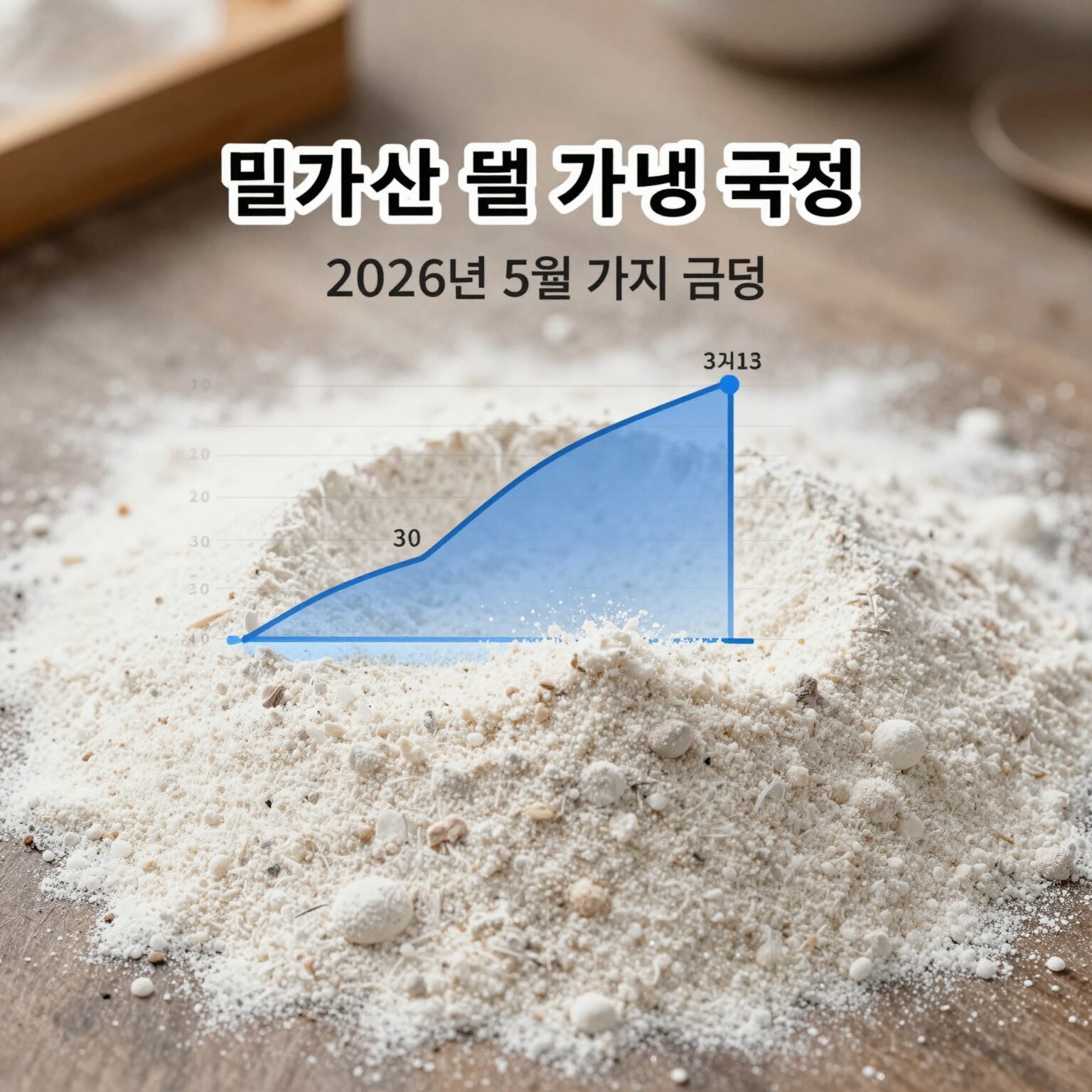 밀가루 선물 가격 급등 차트 2026년 5월