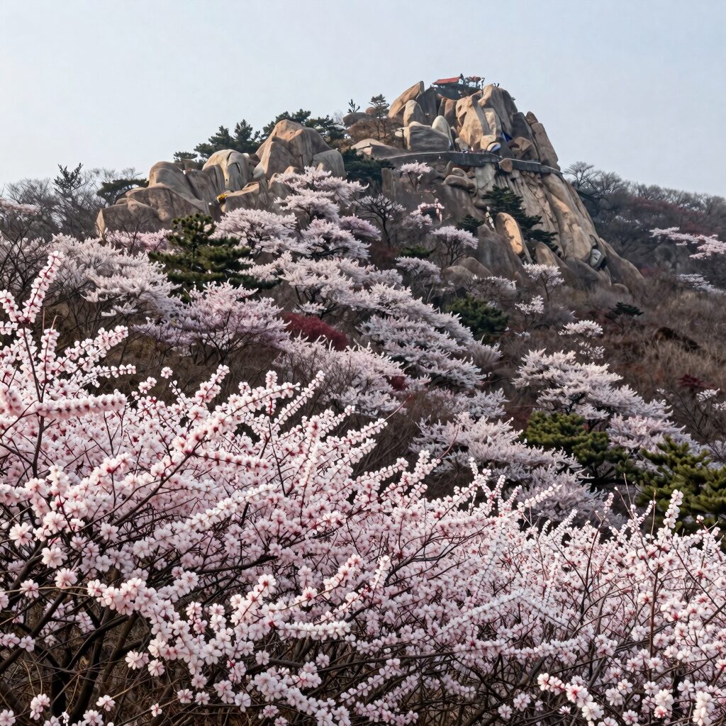 2026 영주 소백산 철쭉제 연화봉 철쭉 군락 능선 전경