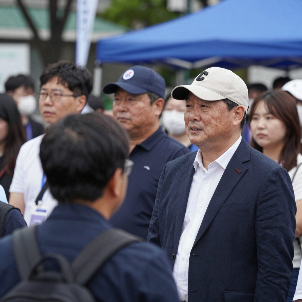 서울 부산 대구 지방선거 후보들의 공식 선거운동 첫날 유세 모습과 시민과의 소통 현장