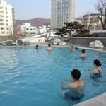 대구 스파밸리 실내 바데풀 전경 온천수 물놀이