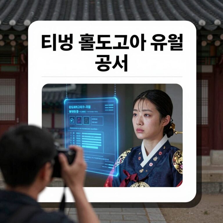 티빙 개인정보 유출 공지 화면 캡처